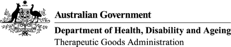 Therapeutic Goods Administration